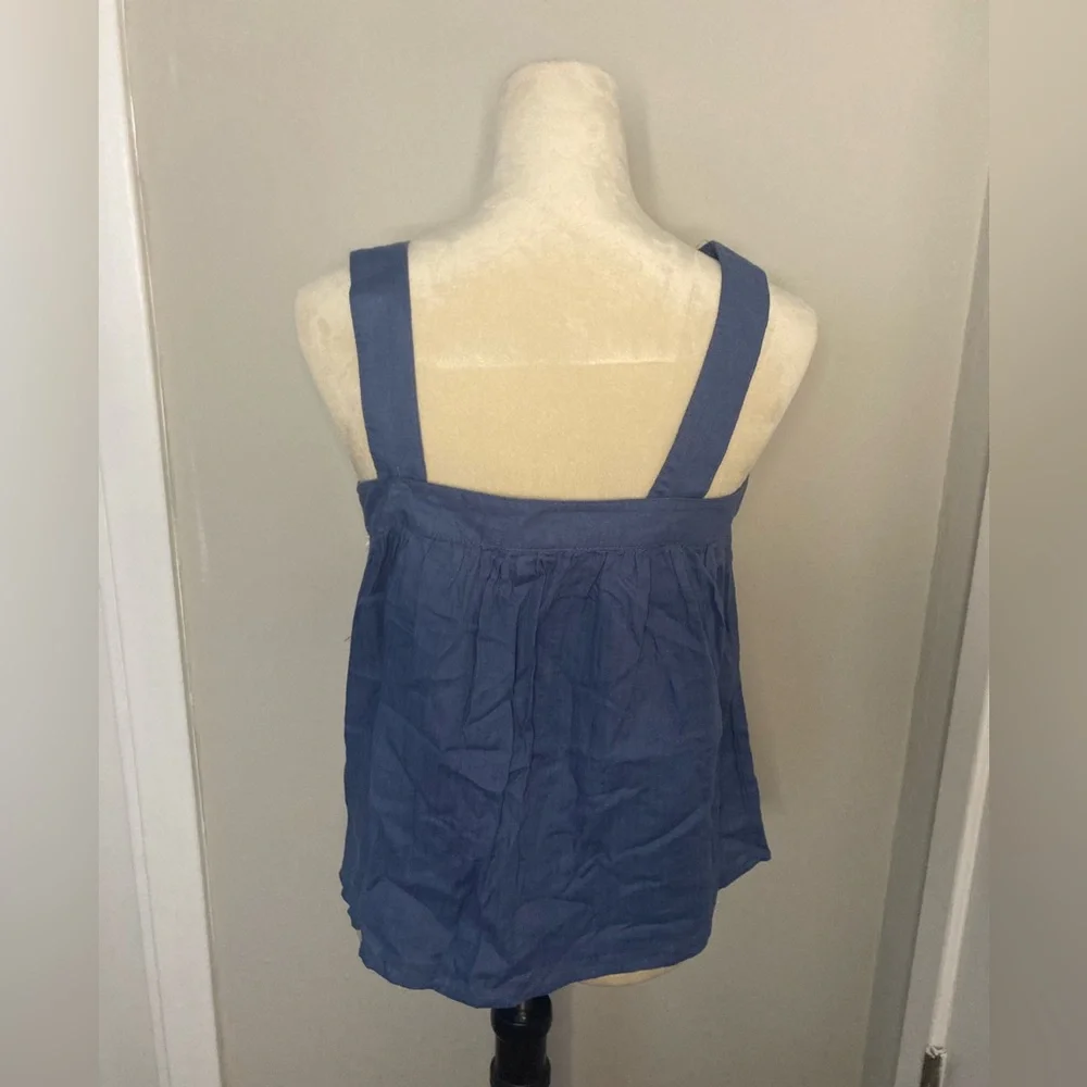 a.n.a blue Jean tank - Picture 3 of 5